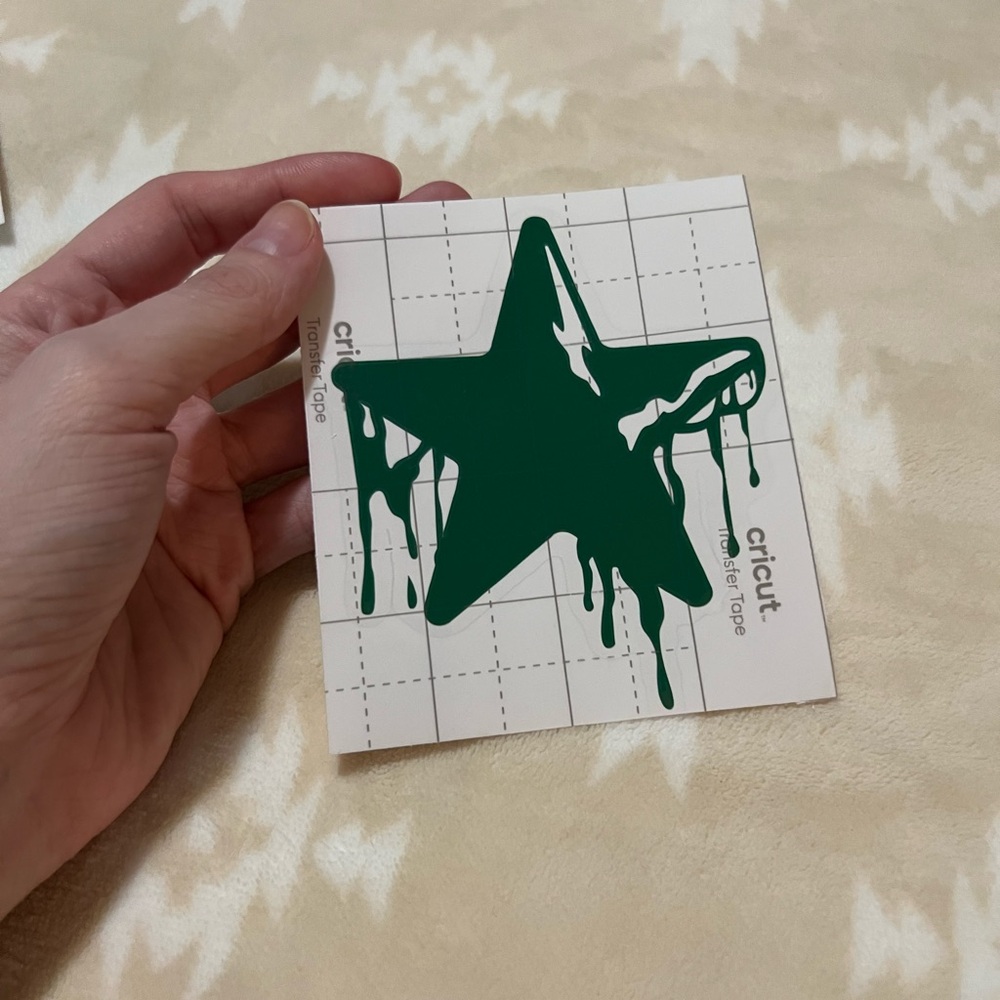 Drippy Star Vinyl Decal ⭐️